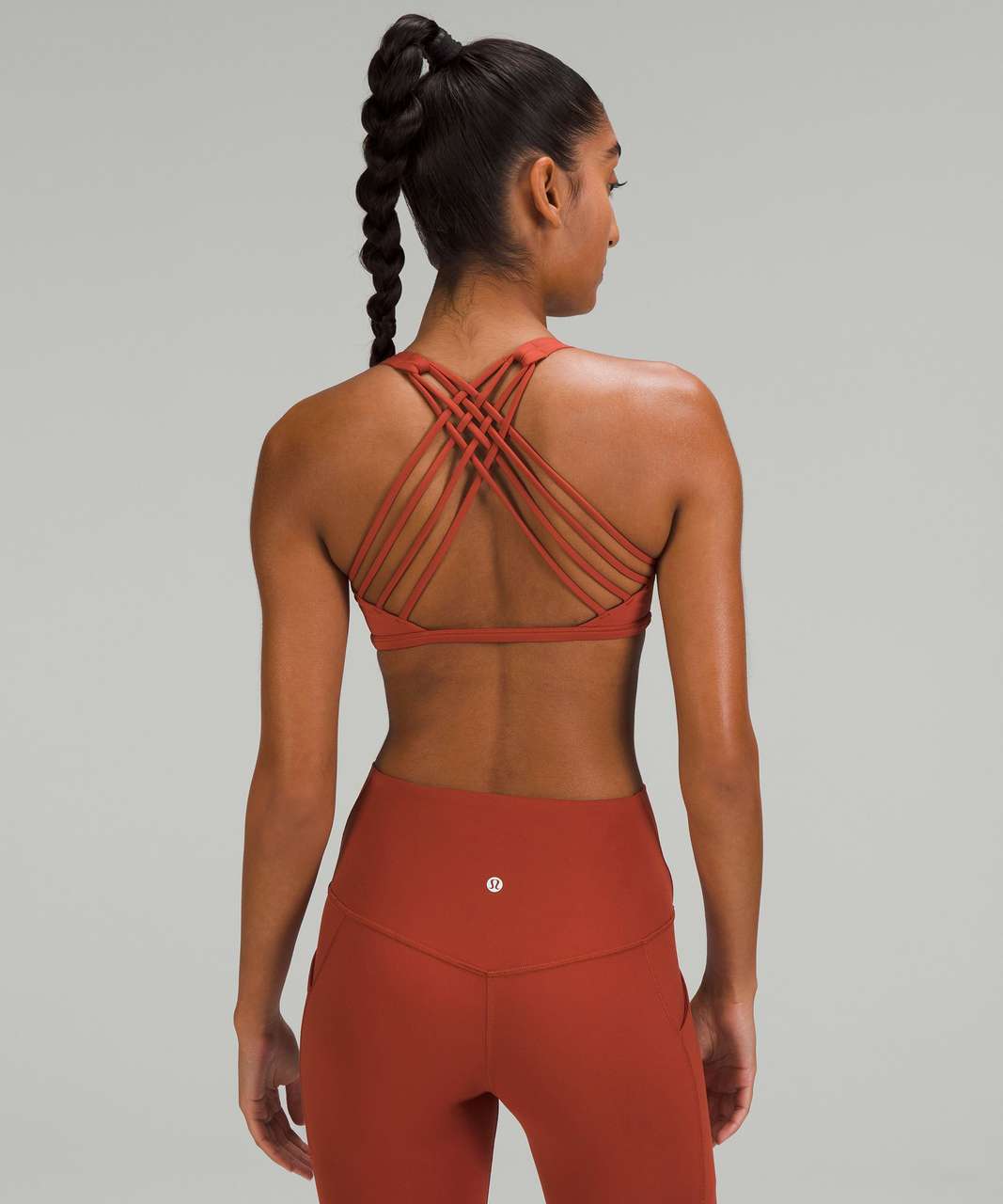 Lululemon Free to Be Serene Bra *Light Support, C/D Cup - Orange Soda -  lulu fanatics