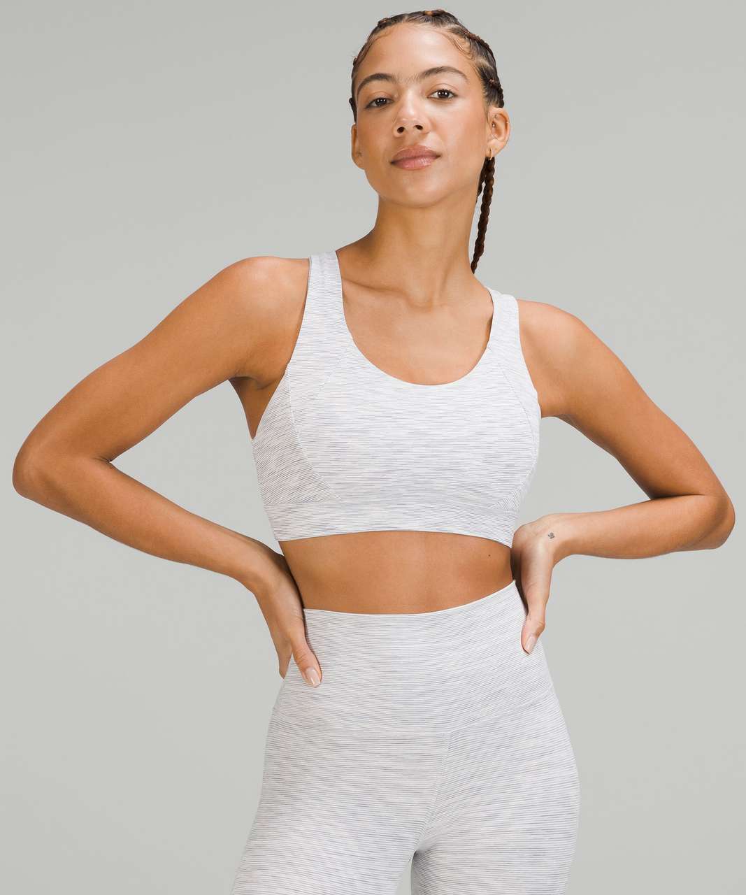 Lululemon Free to Be Elevated Bra - Wee Are From Space Nimbus Battleship / Powder Blue