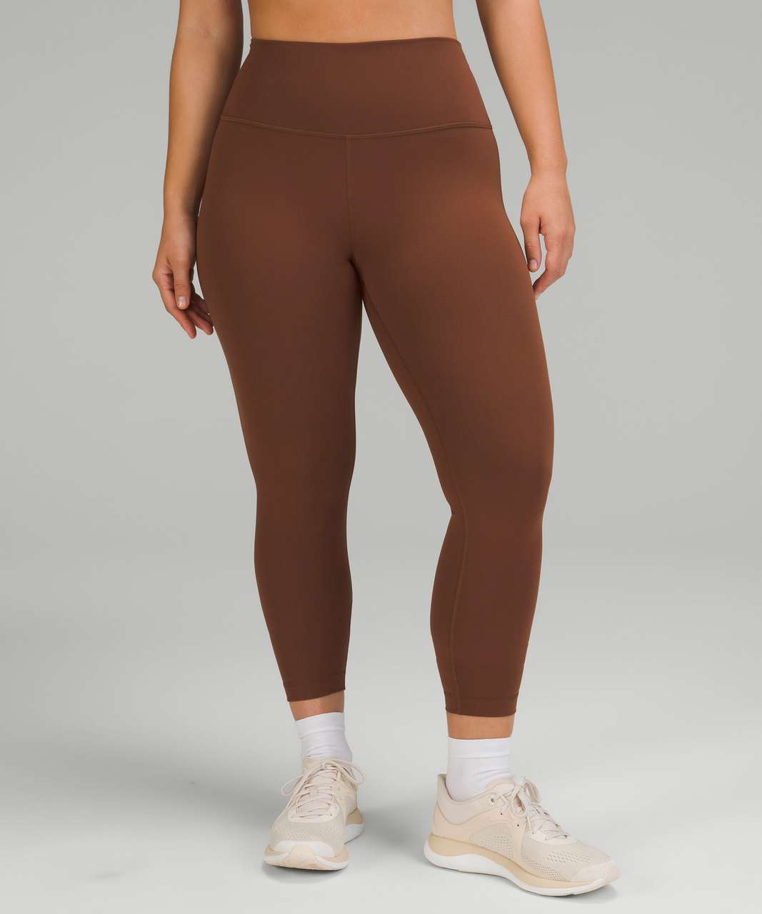 Lululemon Wunder Train Contour Fit High-Rise Tight 25" - Roasted Brown