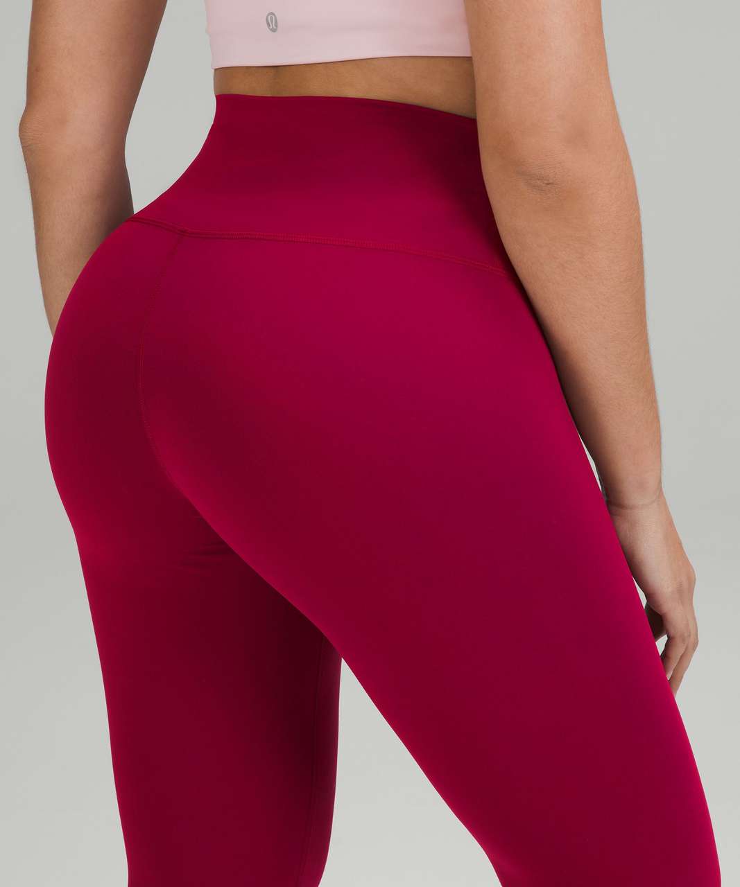 Lululemon Wunder Train HR Tight 25 Contour Fit Size 4 Pomegranate POME  51391