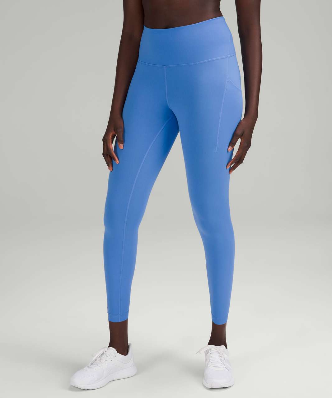 Lululemon Wunder Train High-Rise Tight 25 - Everglade Green - lulu fanatics