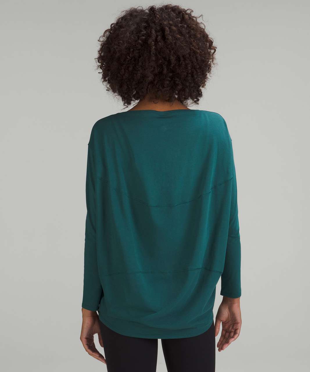 Lululemon Back In Action Long Sleeve Shirt - Green Jasper - lulu