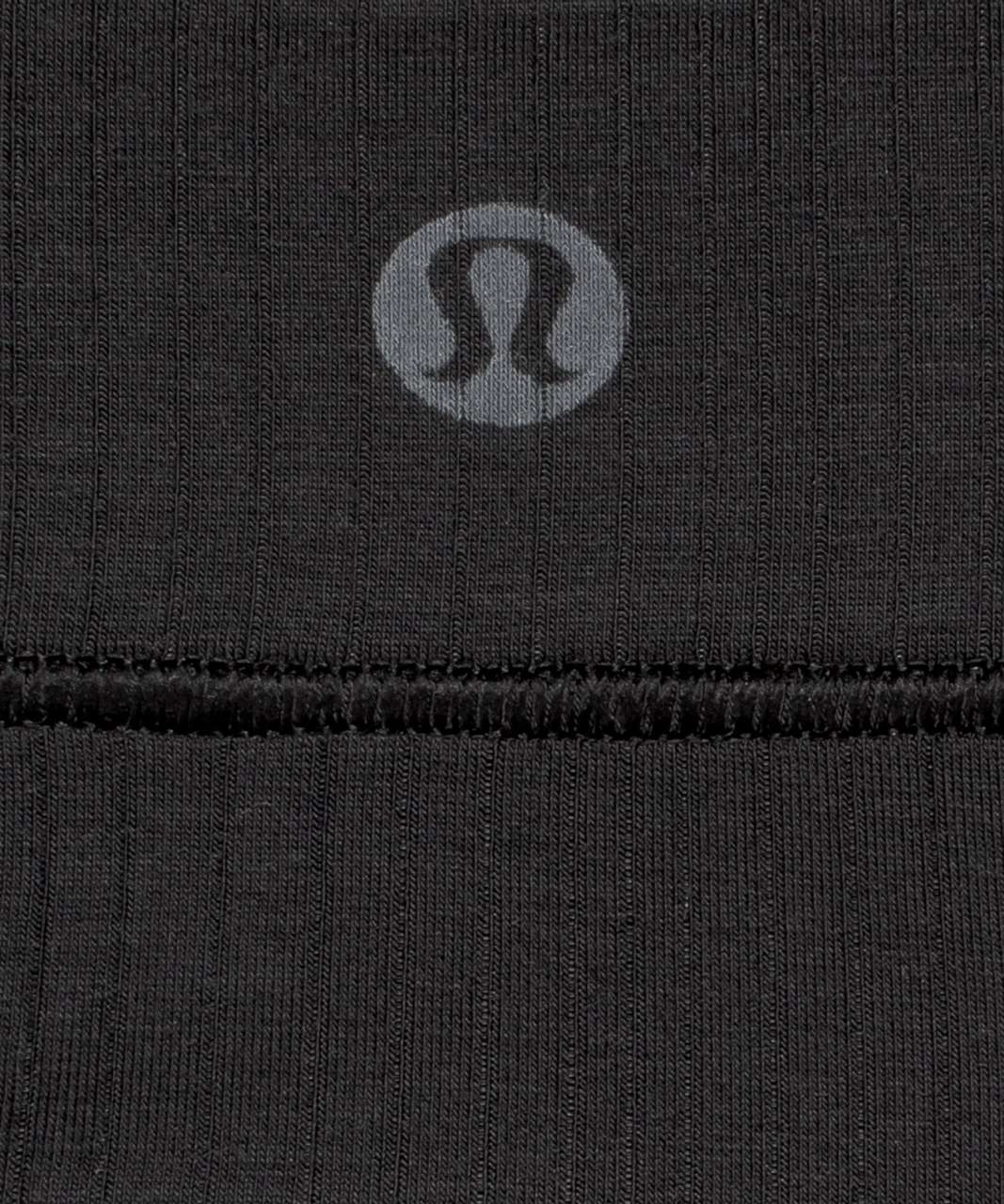 Lululemon UnderEase Mid-Rise Thong Underwear - Black / RIB - lulu fanatics