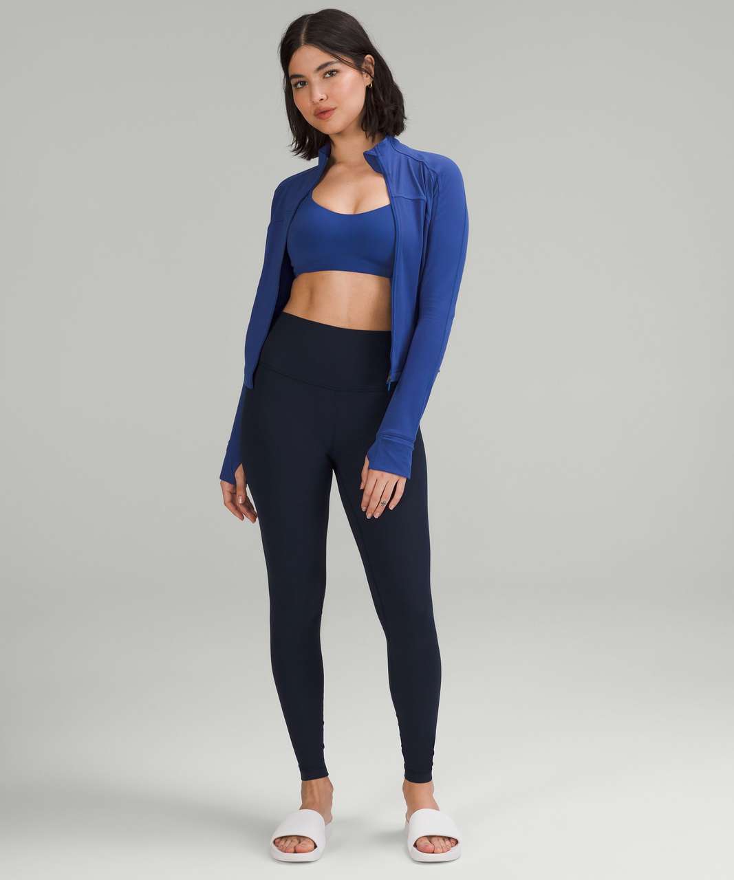 Lululemon Define Cropped Jacket *Nulu - Black / Gold - lulu fanatics