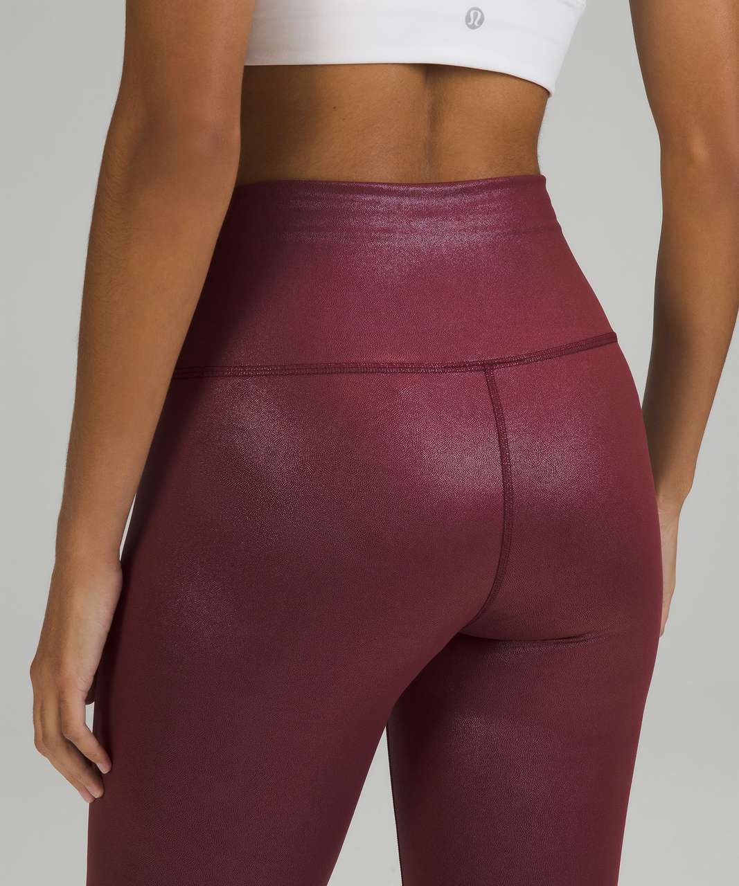 NWT Lululemon Red Merlot Base Pace 25” Tight, Women's Fashion, Activewear  on Carousell