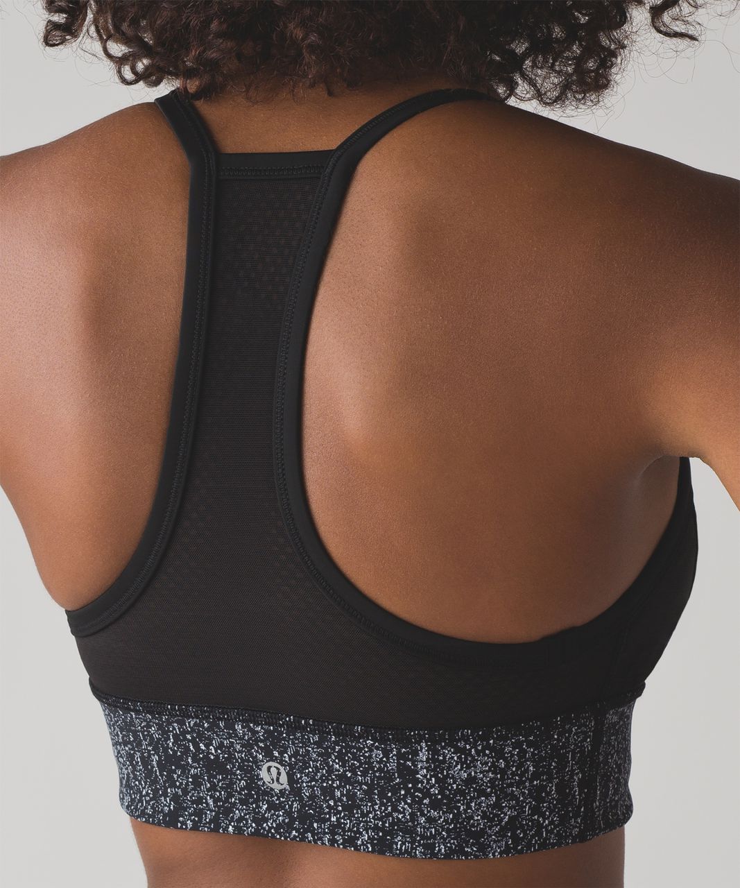 Lululemon Fit Physique Bra - Black / Suited Print White Black