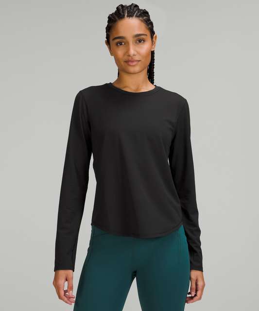 Lululemon Sleeve Running lulu Shirt Training - Multi and Transverse Long - Lilac High-Neck fanatics