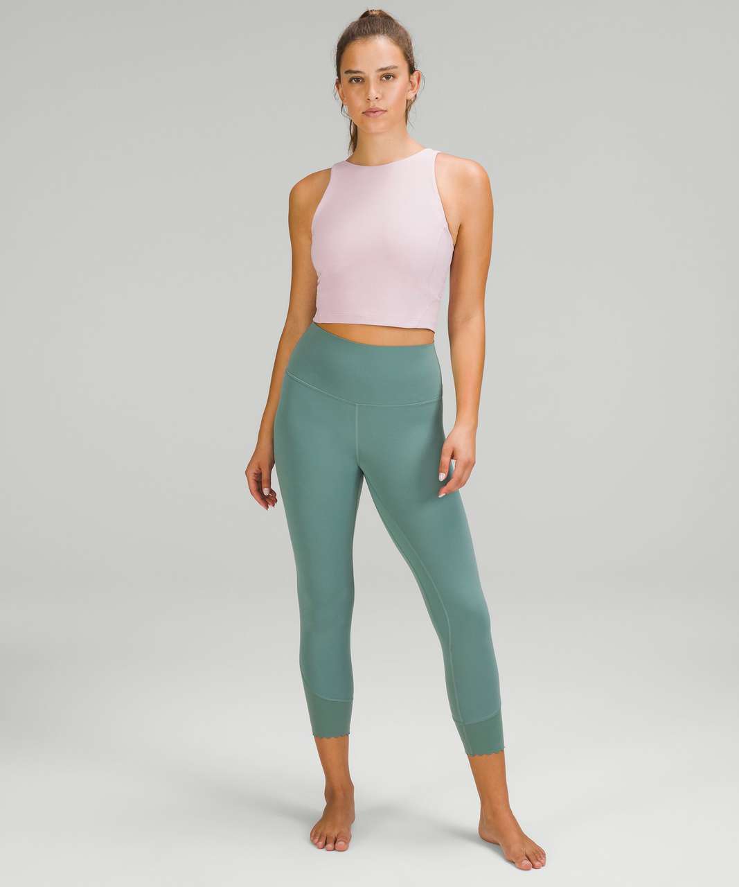 Lululemon Align™ High-neck Tank Top In Pink Taupe