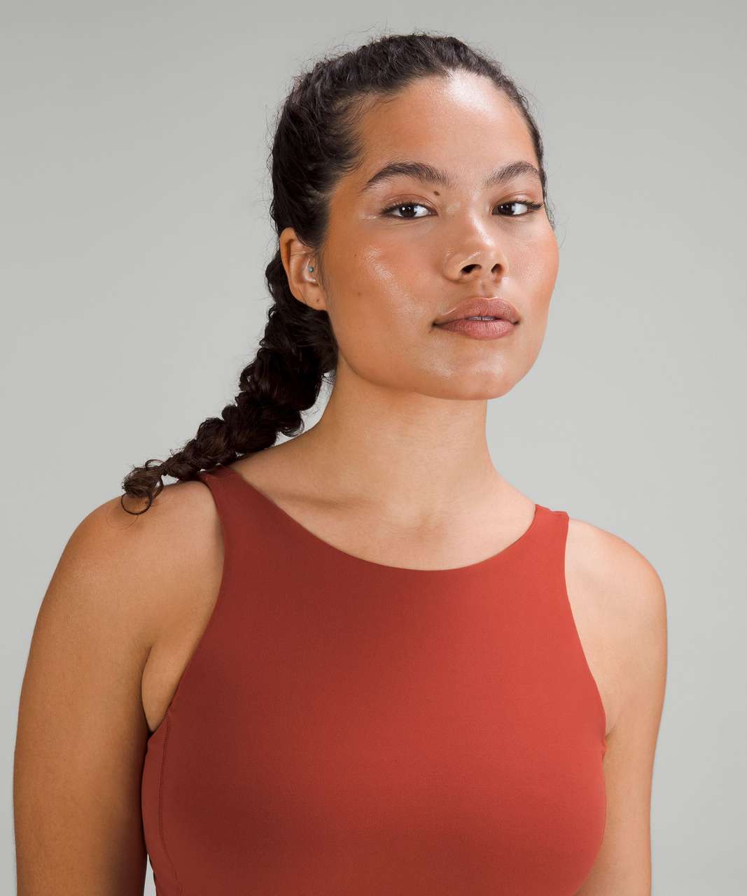 Lululemon Align High-Neck Tank Top - Cayenne - lulu fanatics