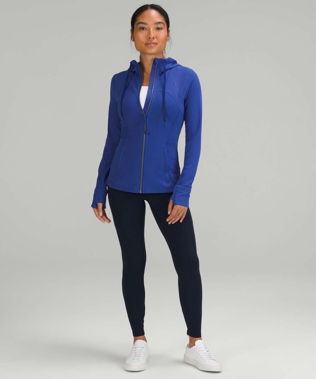 Buy Lululemon Hooded Define Jacket Nulu - Pitch Blue At 30% Off