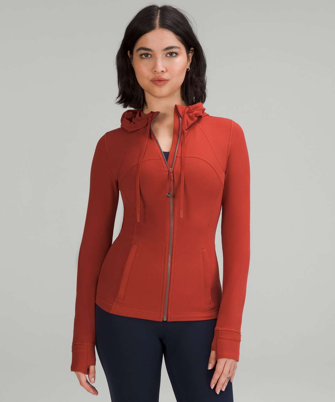 LULULEMON Define hooded paneled Nulu jacket