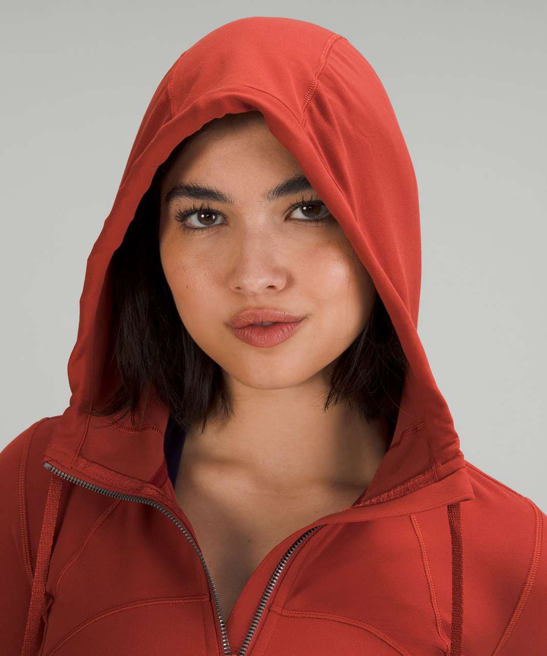 Scored these Hooded define Cayenne off current discount. It's so cute, I  feel it goes with every color bottom. Sz 6 in everything. : r/lululemon