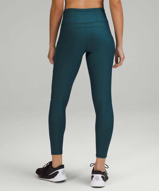 Lululemon Fast Free Tight II 25 Ice Dye Spiced Bronze Women's Size 6