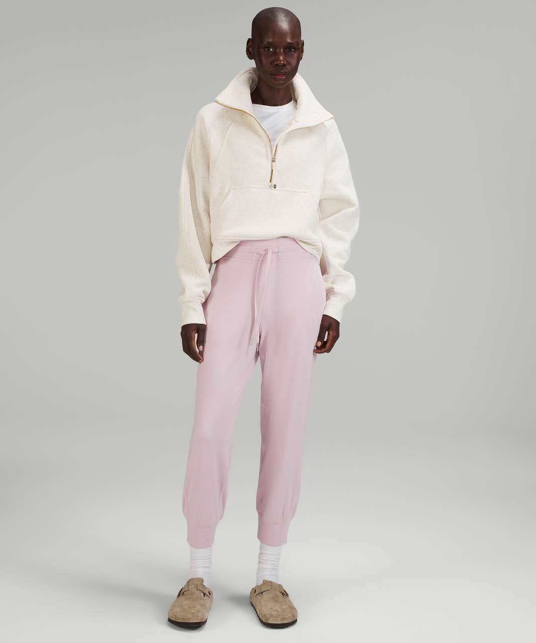 Lululemon Ready to Rulu High-Rise Cropped Jogger - Pink Peony