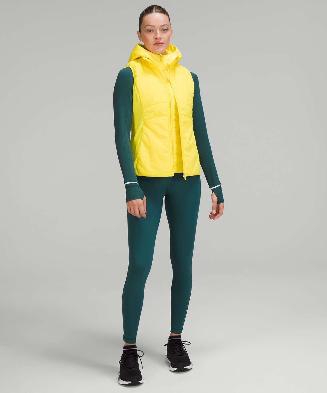 Lululemon Another Mile Vest - Sonic Yellow