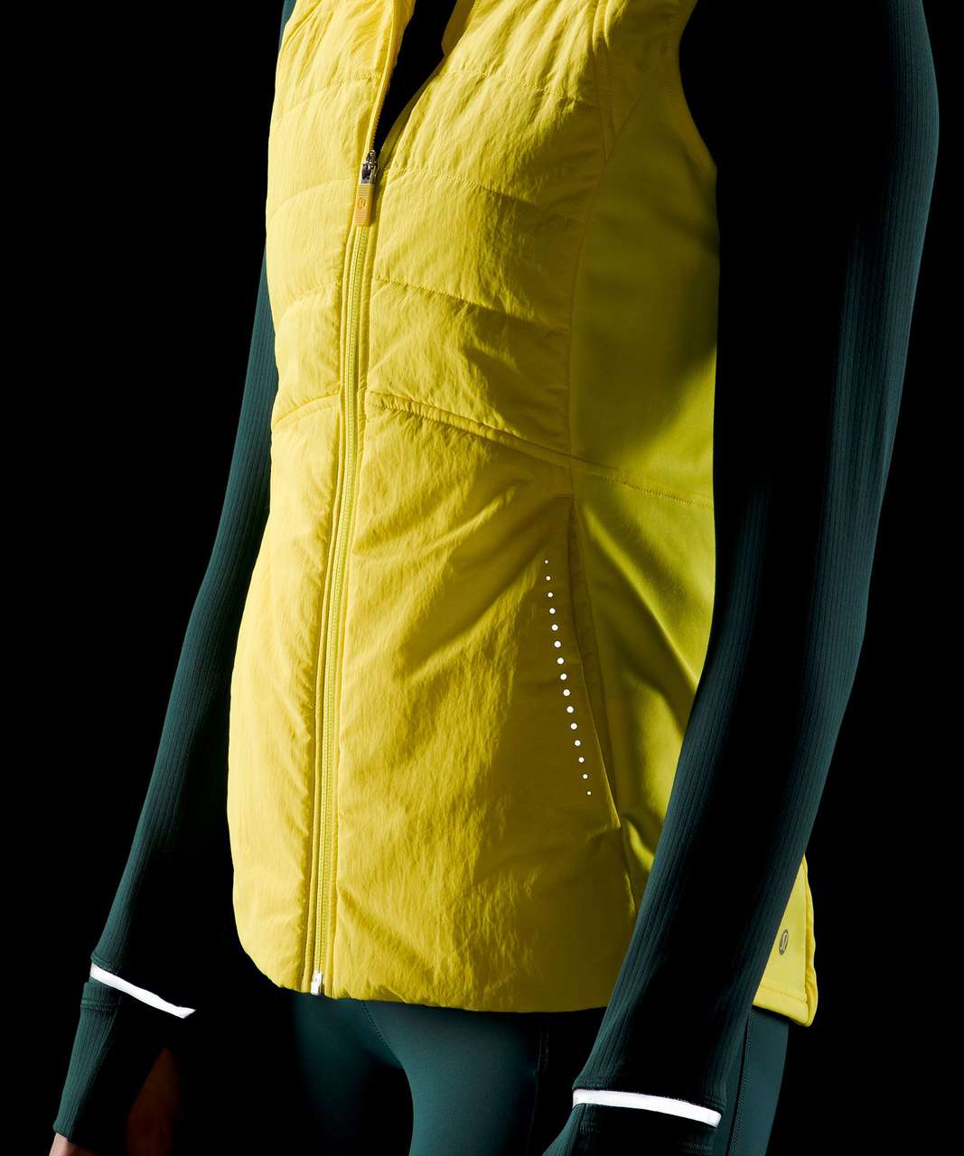 Lululemon Another Mile Vest - Sonic Yellow