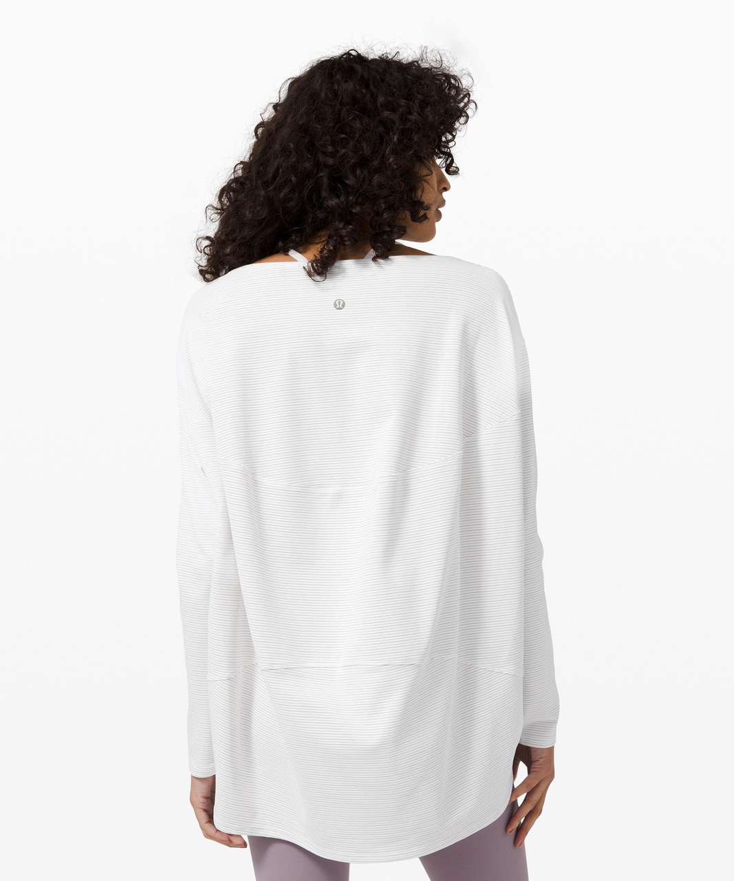 Lululemon Back In Action Long Sleeve-white