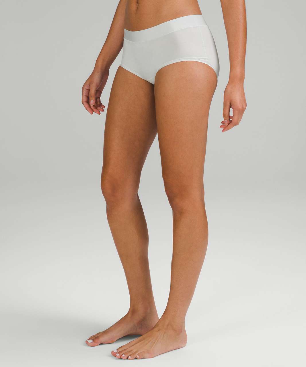 Lululemon UnderEase Mid-Rise Boyshort Underwear - Vapor