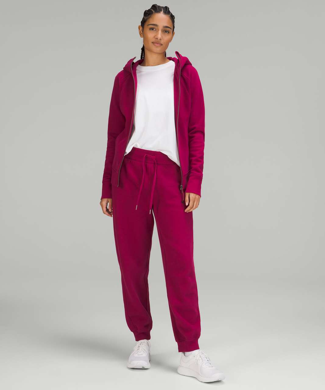 Lululemon Scuba Relaxed-Fit High-Rise Jogger - Pomegranate - lulu fanatics