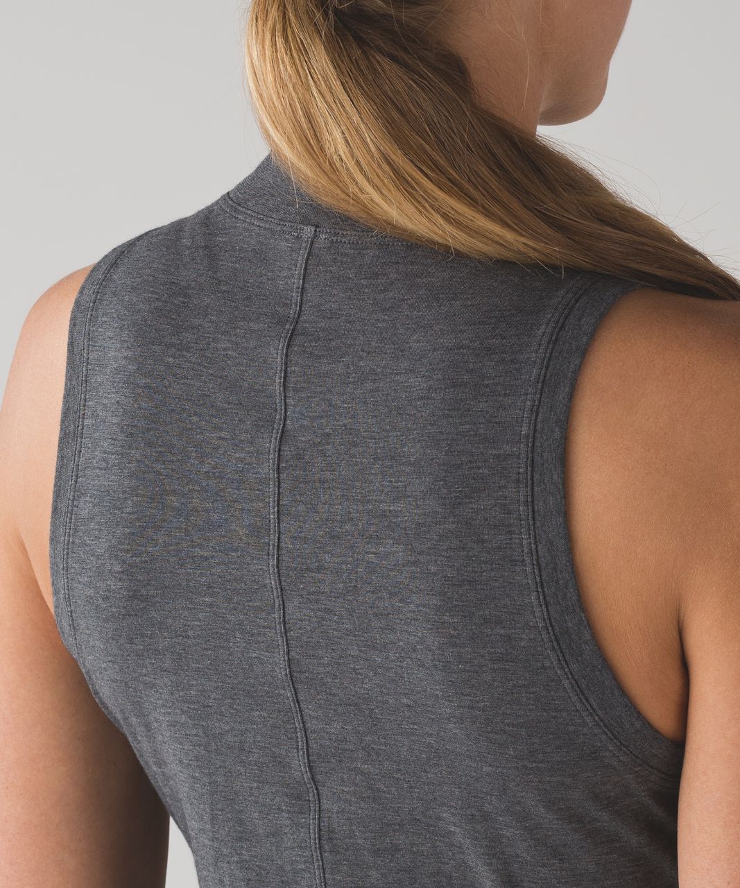 Lululemon Kitsilano Mock Tank - Heathered Pitch Grey