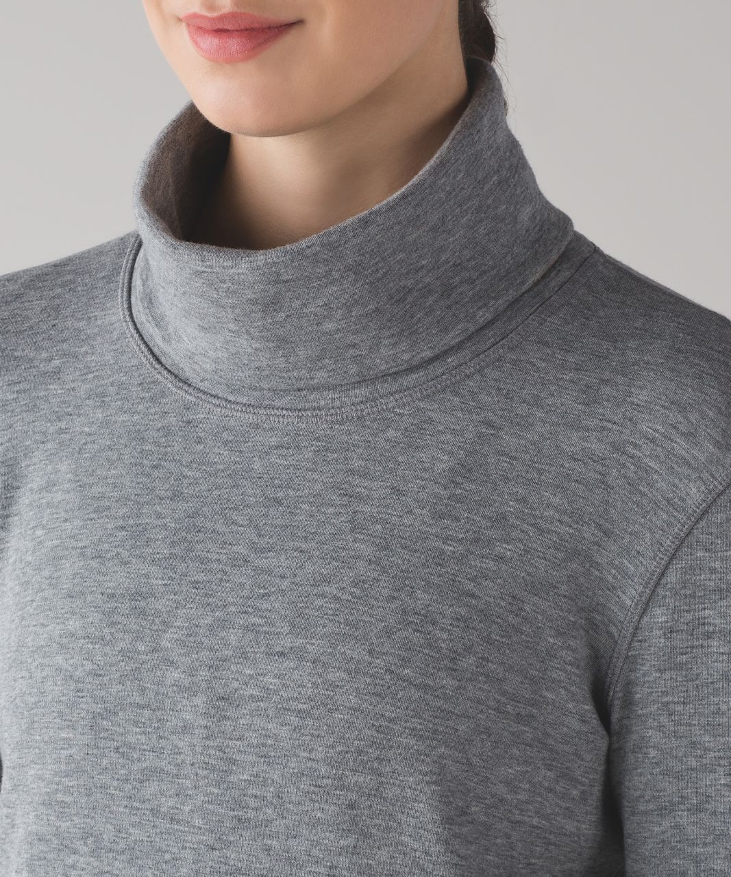 Lululemon Double Up Long Sleeve (Reversible) - Heathered Slate / Modern Stripe Heathered Slate Slate