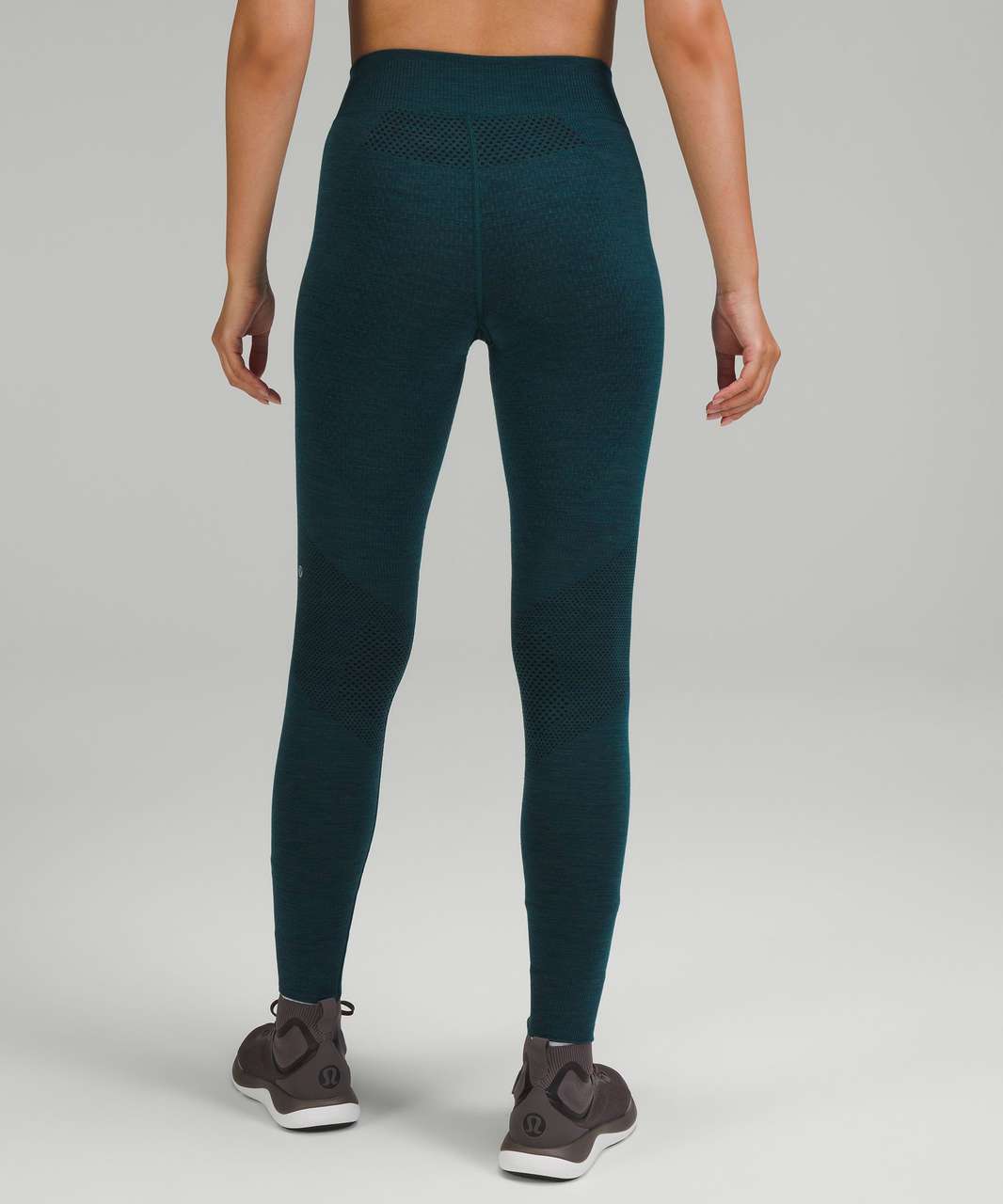 Lululemon Keep the Heat Thermal High-Rise Tight 28" - Heathered Green Jasper