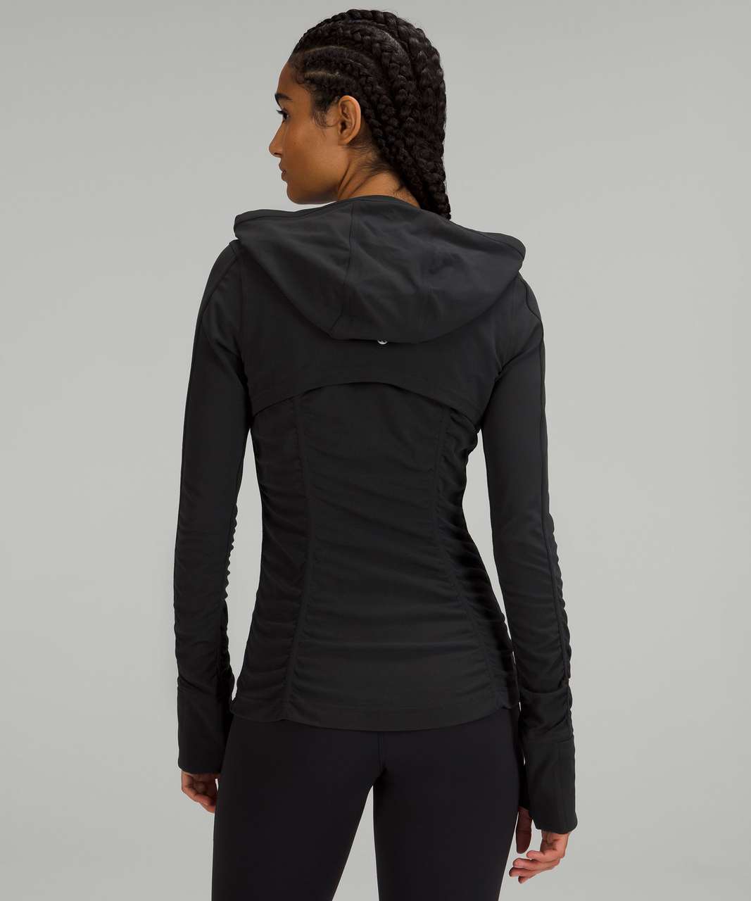 Lululemon Nulu Hooded Define Jacket *Ruched - Black - lulu fanatics