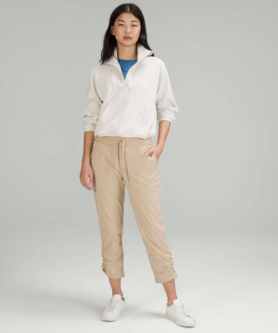 Lululemon Dance Studio Mid-Rise Lined Cropped Pants - Trench