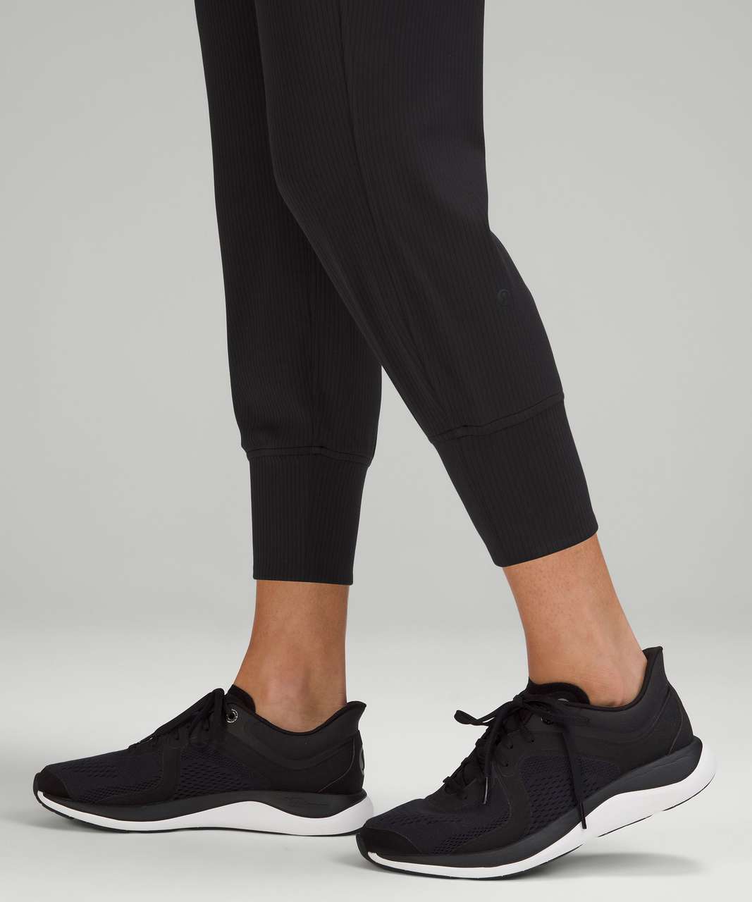 Lululemon Ready to Rulu Ribbed High-Rise Cropped Jogger - Black - lulu ...