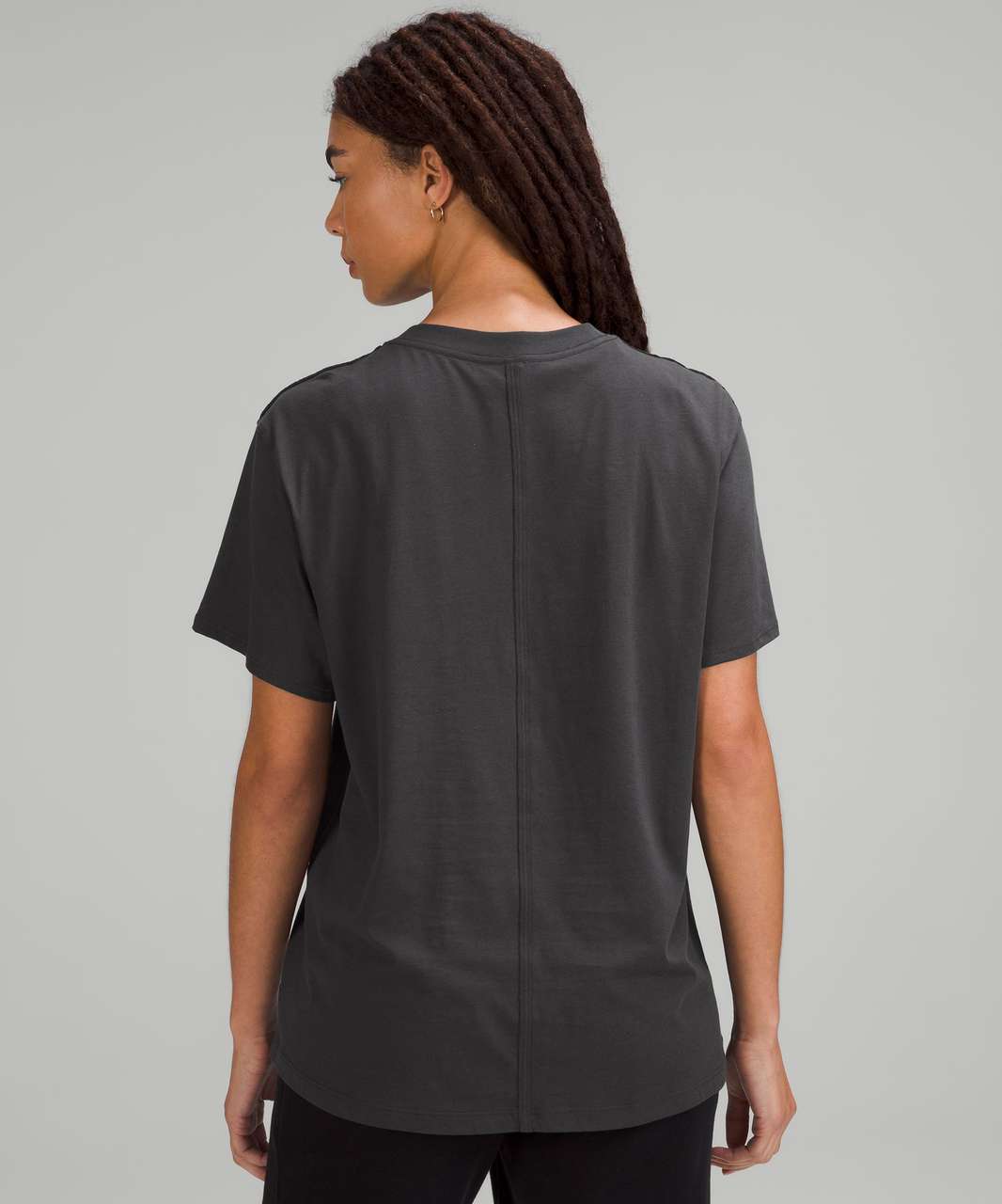 Lululemon LA All Yours Pocket T-Shirt Dress - Black - lulu fanatics