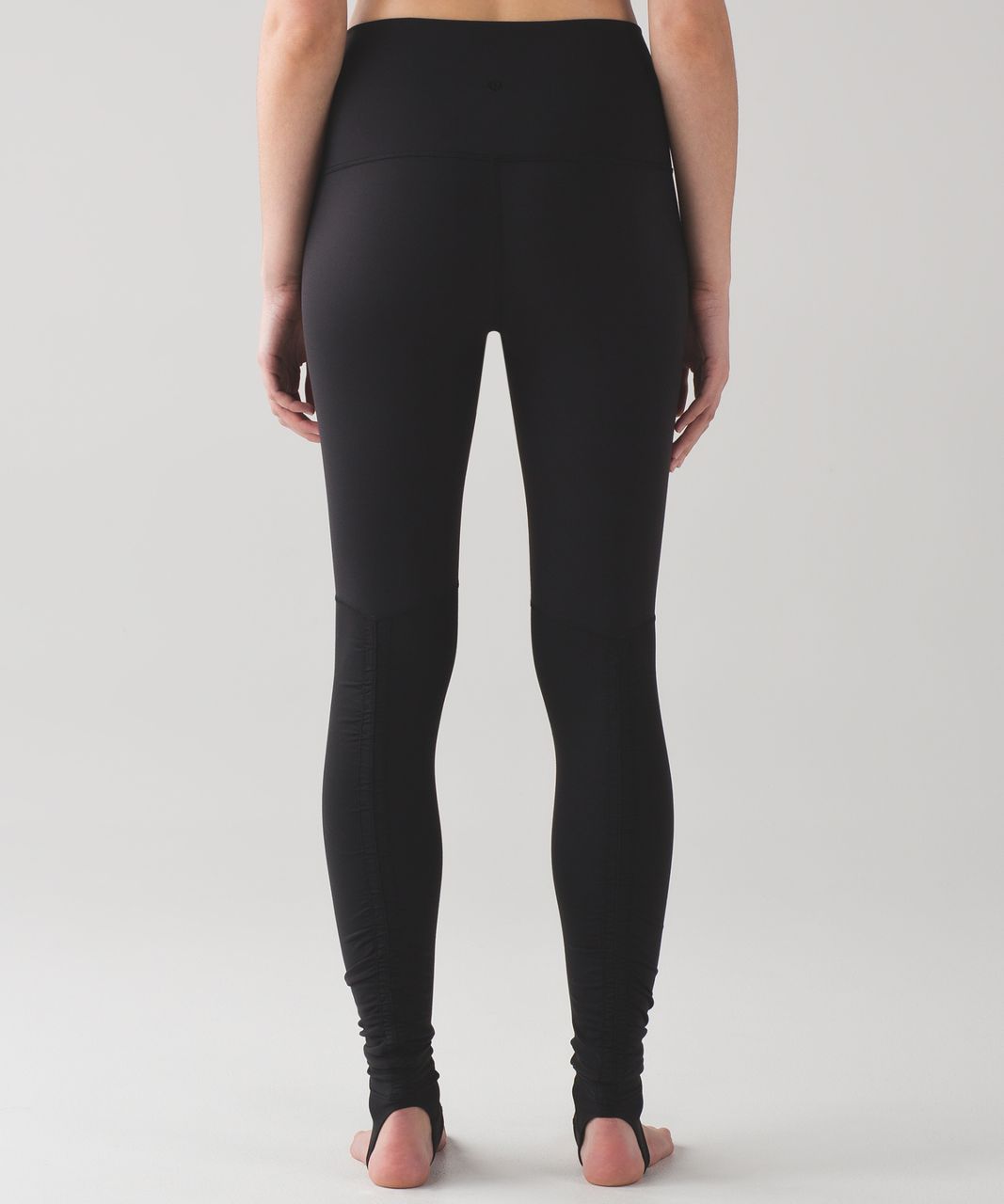 black high waisted lululemon leggings