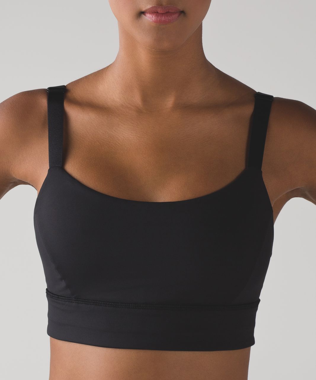 Lululemon Infinite Flow Bra - Black - lulu fanatics