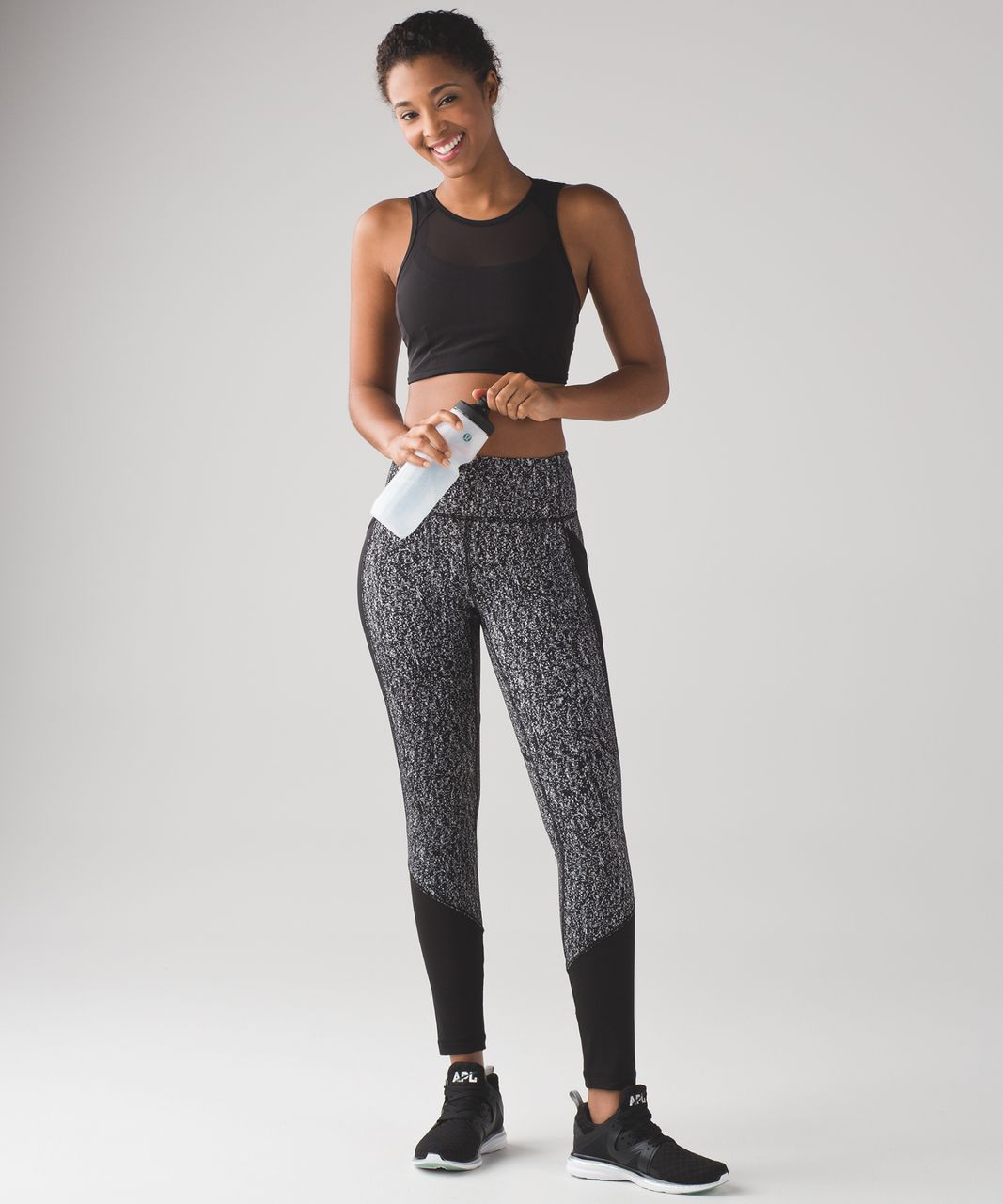 Lululemon Fit Physique Crop Top - Black