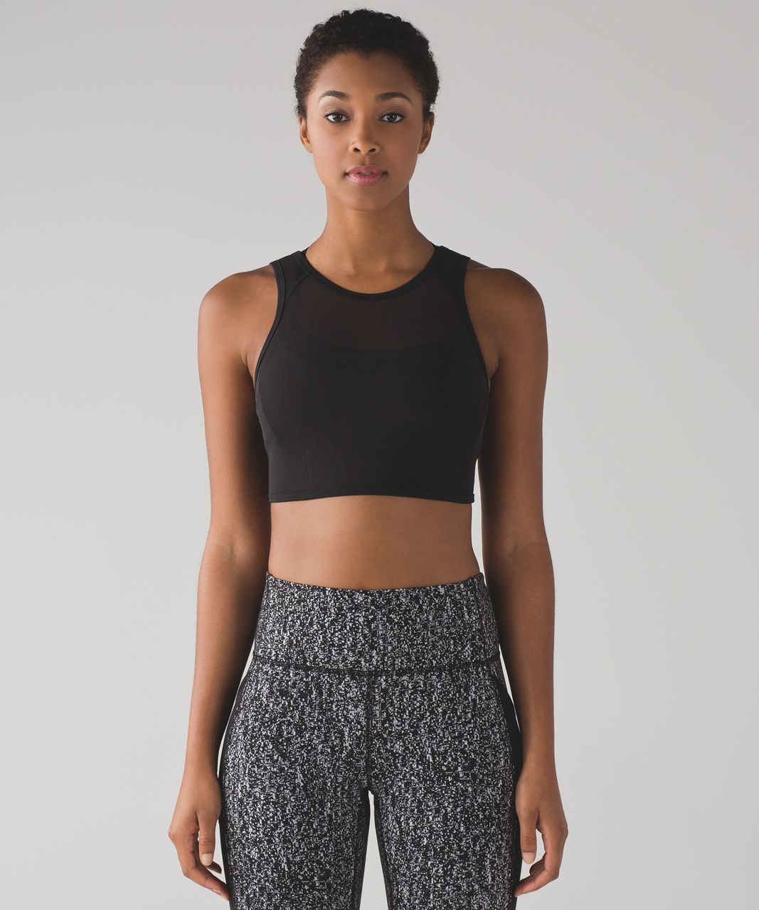 Lululemon Fit Physique Crop Top - Black - lulu fanatics