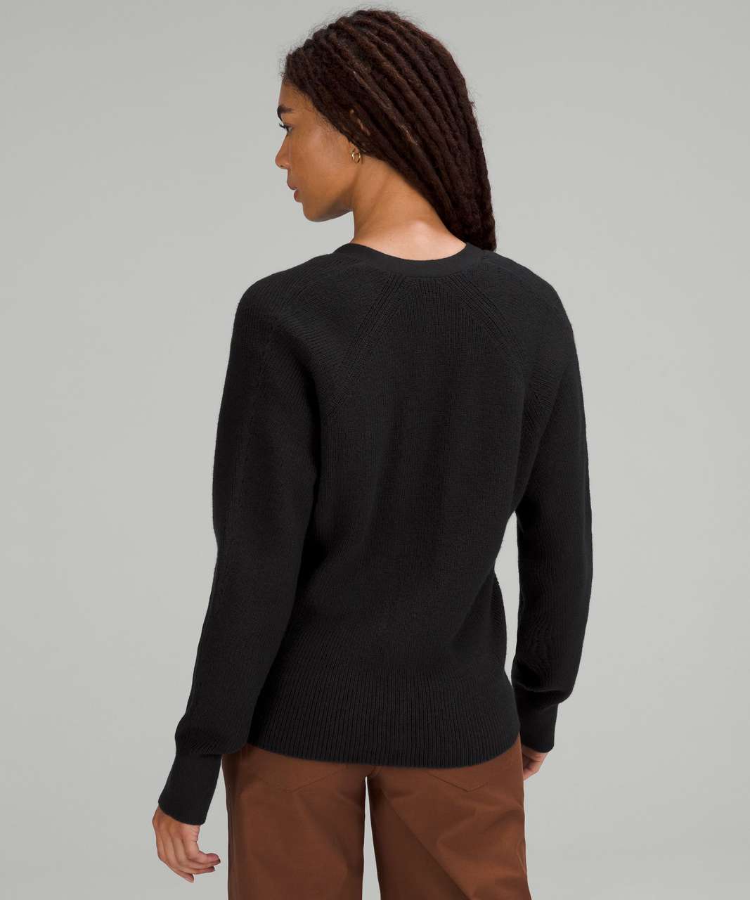 Lululemon Merino Wool-Blend Cardigan - Black