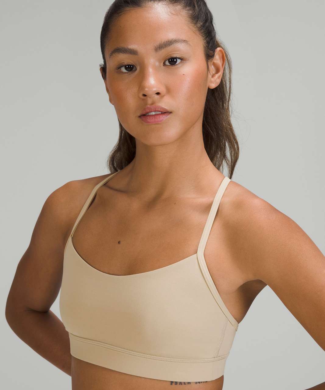 lululemon FLOW Y NULU™ - Light support sports bra - espresso/brown