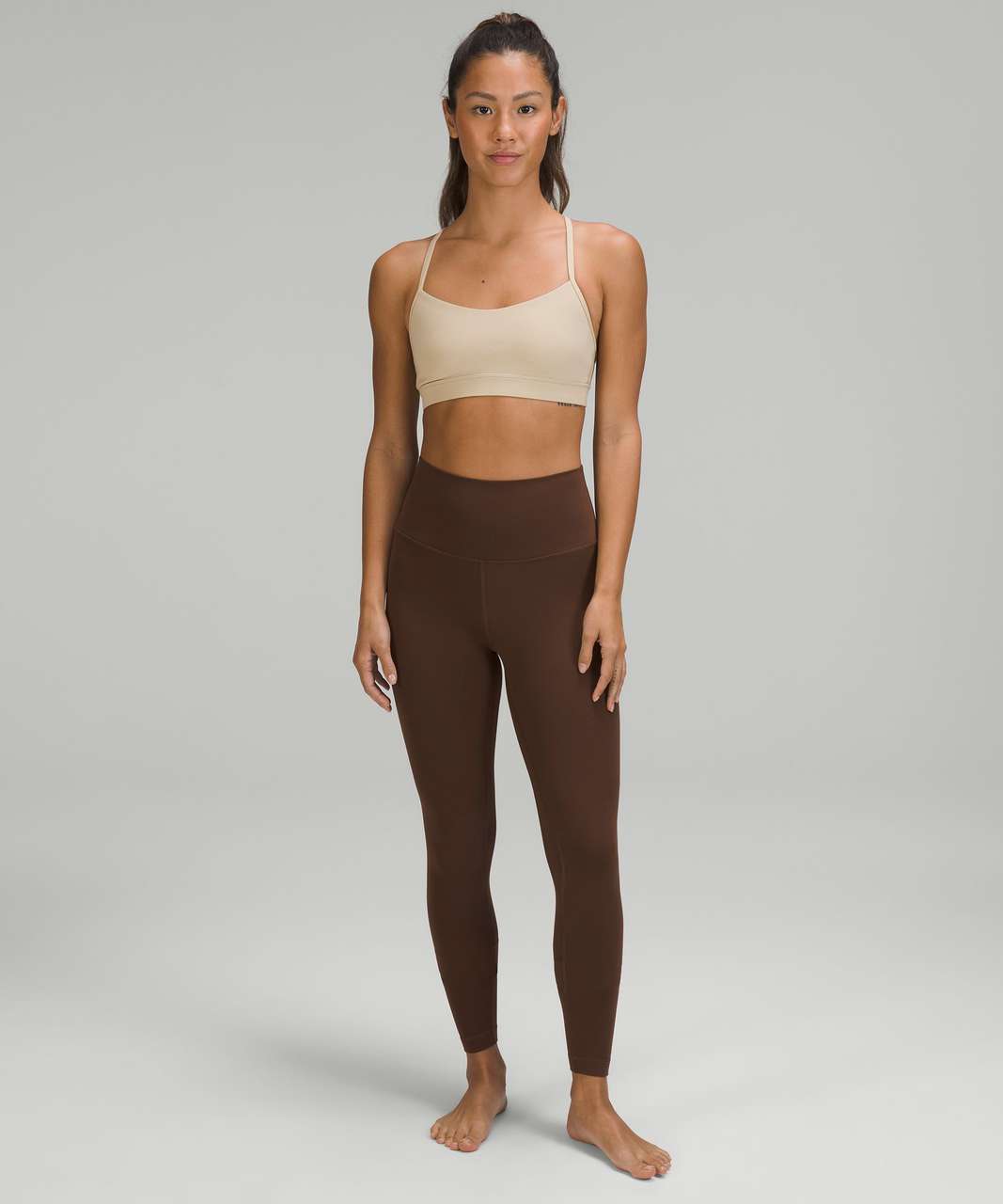 Lululemon Flow Y Nulu Bra *Light Support, A–C Cups - Trench