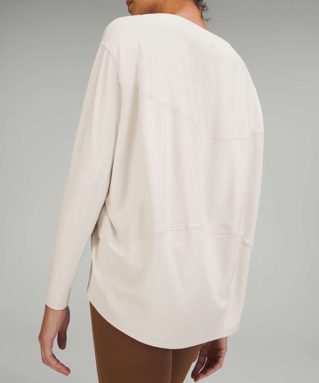 Lululemon Back in Action Long Sleeve Shirt *Nulu - White Opal - lulu