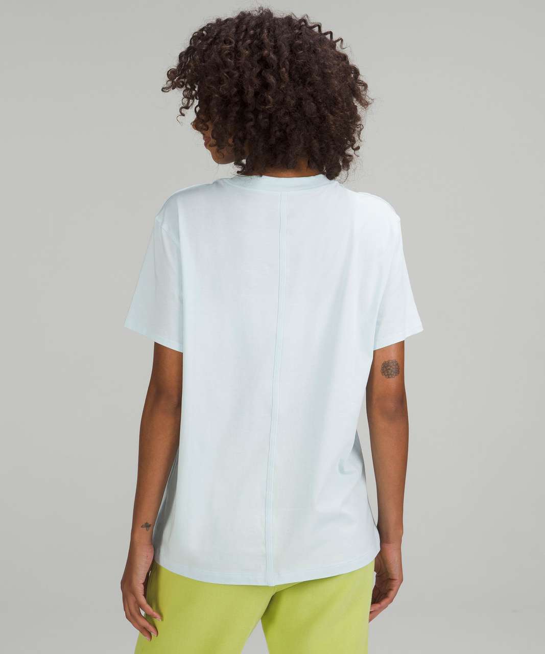 Lululemon All Yours Cotton T-Shirt - Powder Blue