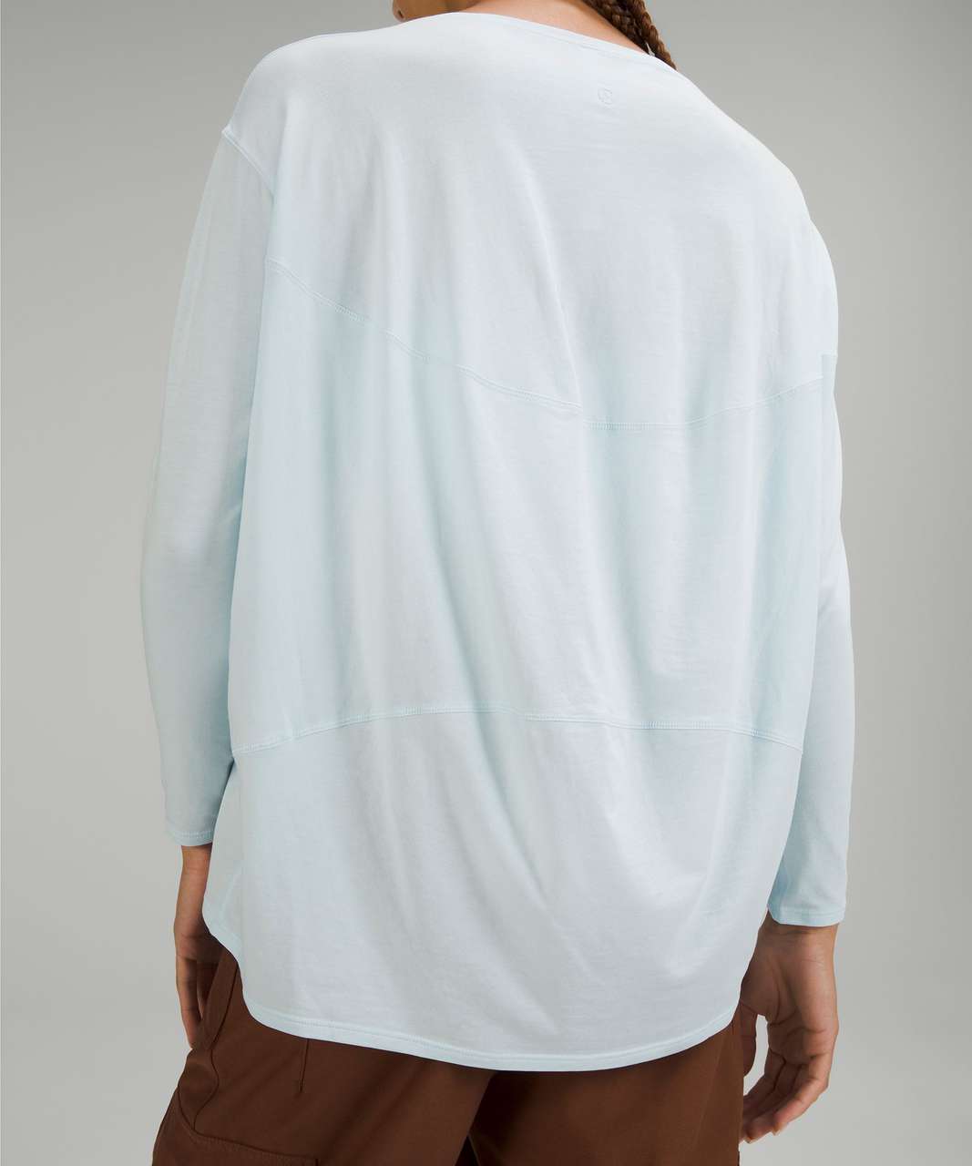 Lululemon Back In Action Long Sleeve Shirt - Powder Blue