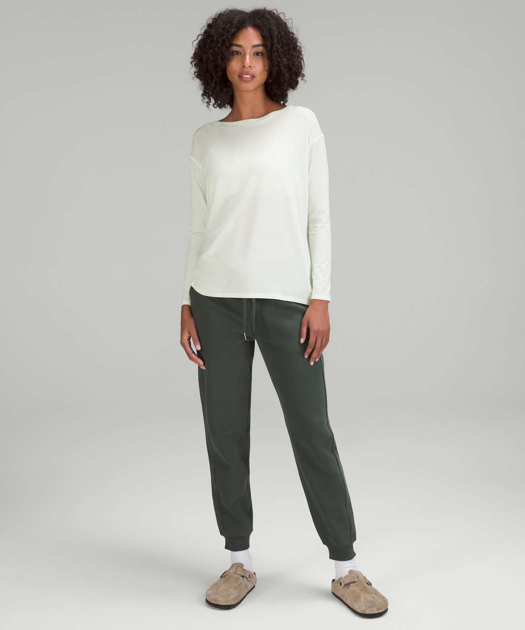 Lululemon Ready to Rulu Jogger 7/8 - Rhino Grey - lulu fanatics