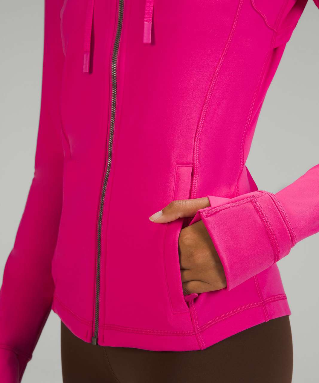 Lululemon Nulu Cropped Define Jacket Size 8 💓 Sonic Pink SNCP