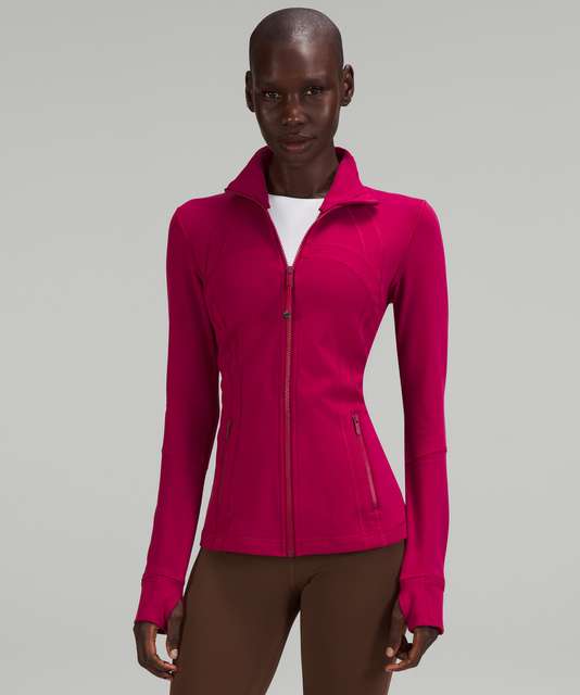 NWT Lululemon Define Jacket *Luon Pink Peony Size 10 - LW4AWKS