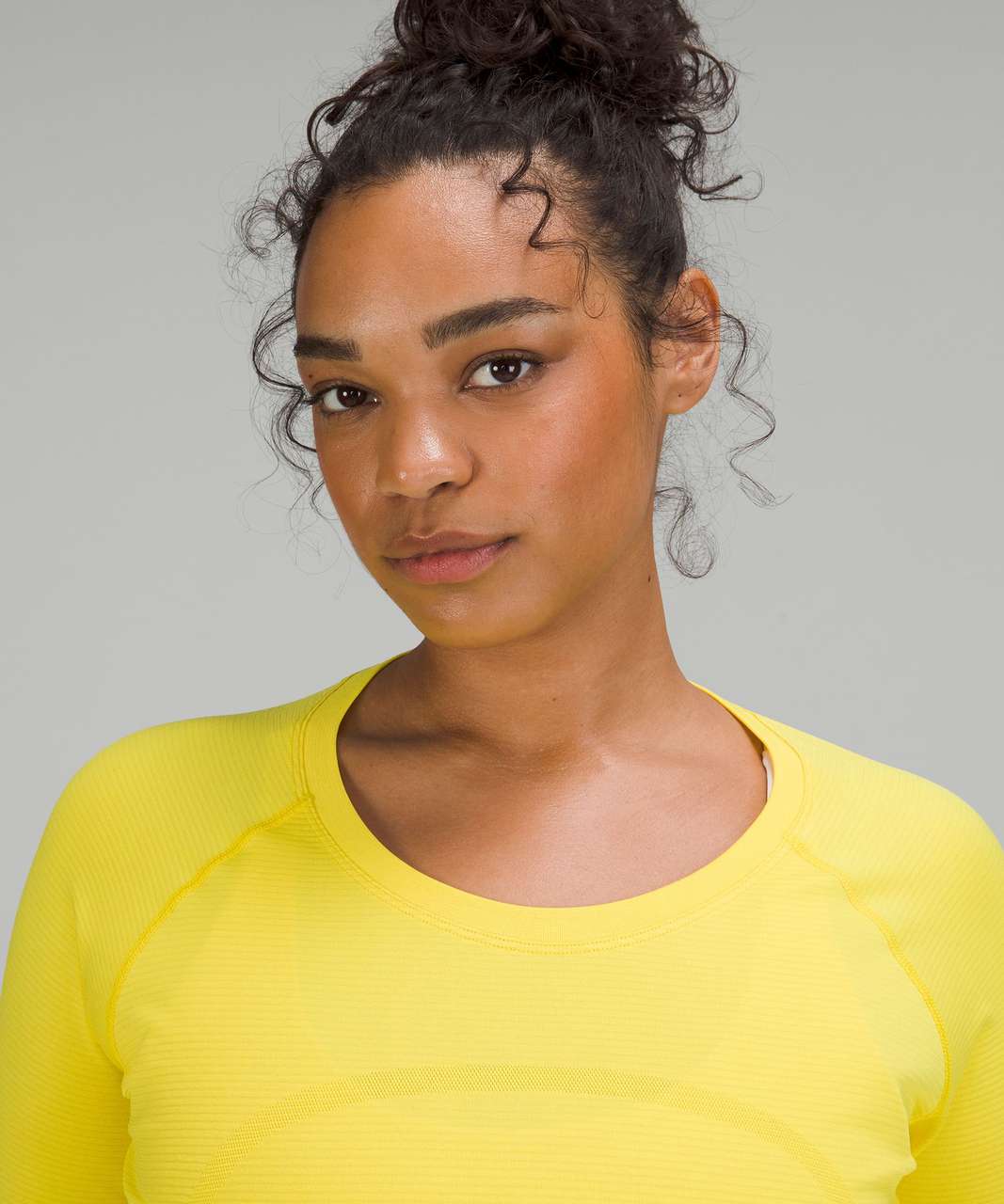 Lululemon Swiftly Tech Long Sleeve Shirt 2.0 *Race Length - Sonic Yellow /  Sonic Yellow - lulu fanatics