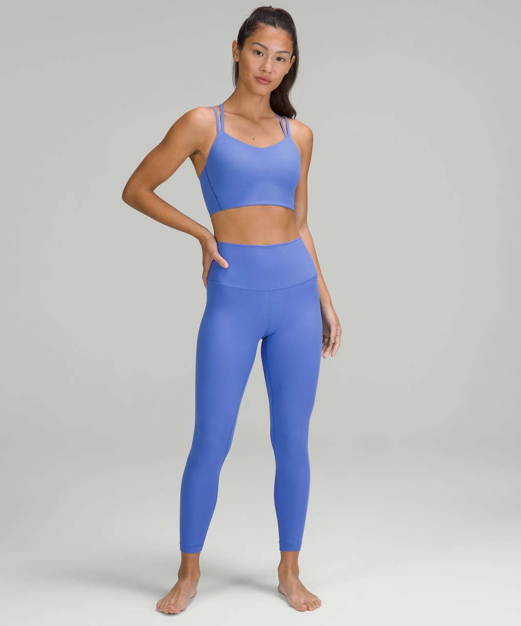 Lululemon Align Ribbed High-Rise Pant 25" - Wild Indigo