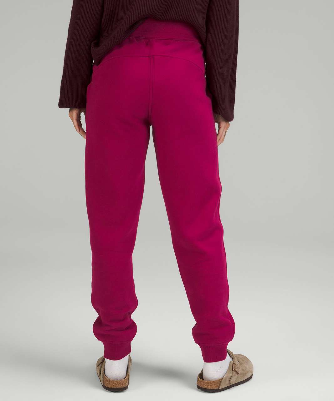 Lululemon Scuba High-rise Jogger Pink Mist Size 12