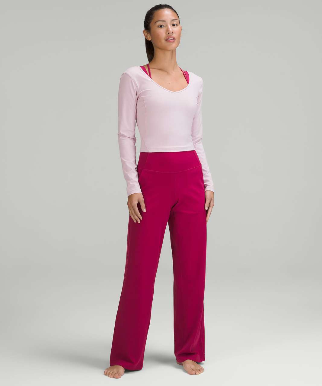 Lululemon Align Long Sleeve Shirt - Pink Peony