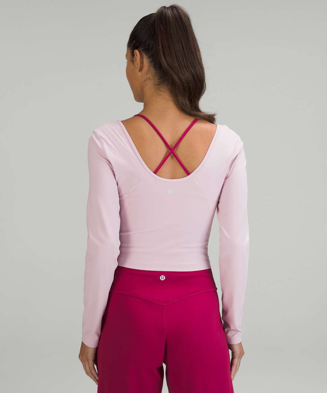 Lululemon Scuba Crew - Pink Puff - lulu fanatics  Long sleeve tshirt men,  Outerwear women, French terry fabric