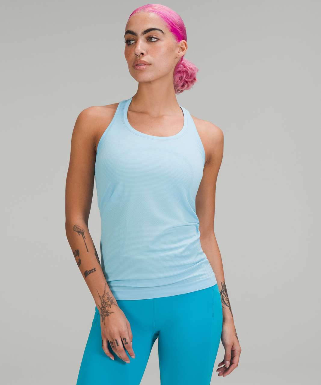 Lululemon Swiftly Tech Racerback Tank Top 2.0 - Blue Chill / Blue Chill