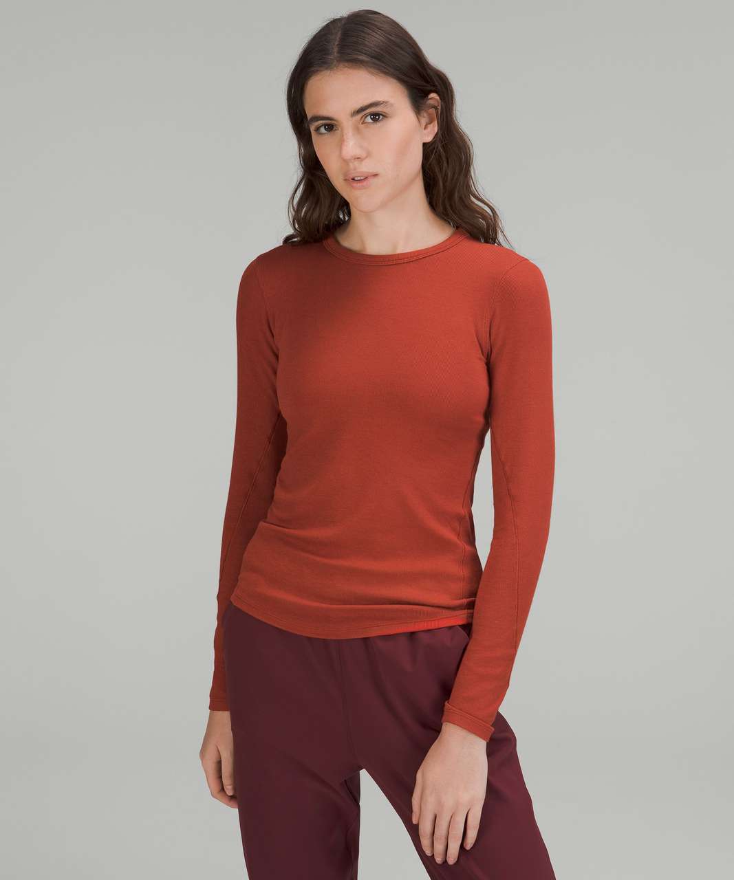 Lululemon Hold Tight Long-Sleeve Shirt - Velvet Dust - lulu fanatics